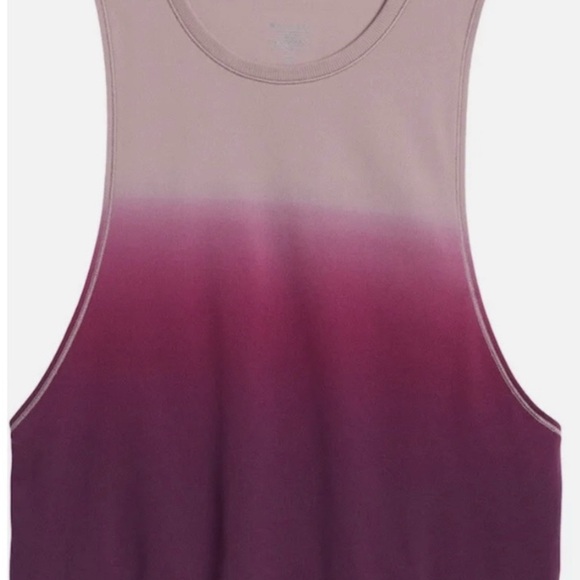 Athleta | Mineral Wash Crop Tank Cascadia Violet Ombre - S - Picture 4 of 5